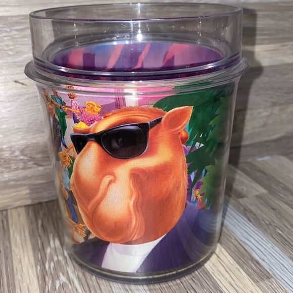 Smokin' Joe Camel Vintage 1994 JOE'S PLACE Tumbler Tobacco Promo Thermo-Serve - Picture 2 of 12